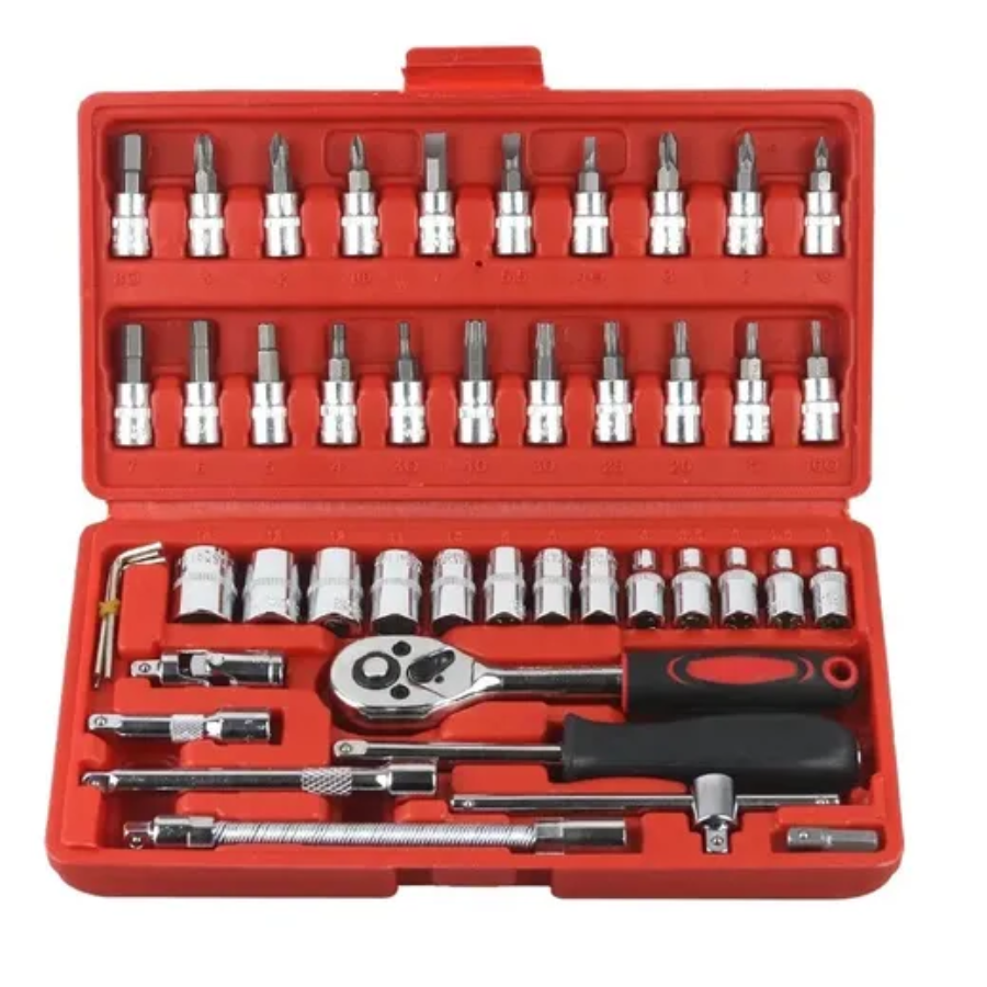 JUEGO RATCHET 46 PIEZAS